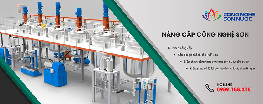 Quy trình chuyển giao công nghệ sản xuất sơn nước